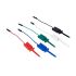 Digilent Black Blue Green Red White Grabber Clip with Pincers, 1A
