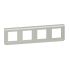 Legrand 4 Gang Faceplate & Mounting Plate
