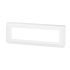 Legrand White 8 Gang Faceplate & Mounting Plate