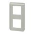 Legrand 2 Gang Faceplate & Mounting Plate