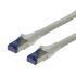 Roline Cat6a Male RJ45 to Male RJ45 Ethernet Cable, S/FTP, Grey PVC Sheath, 20m