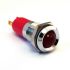 Indicatore da pannello CML Innovative Technologies Rosso  a LED, 12V ca/cc, IP67, Sporgente, foro da 14mm