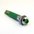 Indicatore da pannello CML Innovative Technologies Verde  a LED, 230V ca, IP67, Sporgente, foro da 8mm