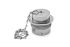 Amphenol Industrial Duramate AHDM Circular Connector Dust Cap, Shell Size 24 IP67 Rated, with Nickel Finish, Aluminium