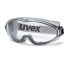 Uvex Ultrasonic, Scratch Resistant Anti-Mist Safety Goggles with Clear Lenses
