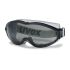 Uvex Ultrasonic, Scratch Resistant Anti-Mist Safety Goggles with Grey Lenses