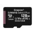 Kingston Micro SD Card 128 GB MicroSD Card Class 10, UHS-I