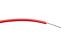 RS PRO Red 0.26 mm² Hook Up Wire, 23 AWG, 1/0.6 mm, 100m, PVC Insulation