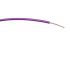 RS PRO Purple 0.26 mm² Hook Up Wire, 23 AWG, 1/0.6 mm, 100m, PVC Insulation