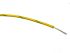 RS PRO Green/Yellow 1mm² Hook Up Wire, 32/0.2 mm, 100m, PVC Insulation