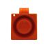 Clifford & Snell YL80 Series Red Sounder Beacon, 115 V ac, IP66, Side Mount, 116dB at 1 Metre