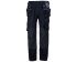 Helly Hansen Oxford Navy Cotton, Elastane, Polyester Trousers 36in, L Waist