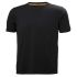 Helly Hansen Black Cotton Short Sleeve T-Shirt, UK- S, EUR- S
