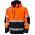 Helly Hansen Orange Unisex Hi Vis Winter Jacket, XL