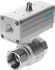 Festo Ball type Pneumatic Actuated Valve 1/2in, 40 bar
