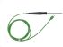 RS PRO Type K Thermocouple Needle Insertion Temperature Probe, 115mm Length, 3.3mm Diameter, 600 °C Max