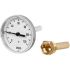 WIKA Dial Thermometer -30 → +120 °C, 14138818