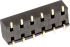 Wurth Elektronik WR-PHD Series Straight Surface Mount PCB Socket, 6-Contact, 2-Row, 2.54 Pitch, SMT Termination