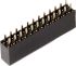 Wurth Elektronik PCB aljzat WR-PHD sorozatú 2.54mm 6 érintkezős, 1 soros , Egyenes, Átmenő furat, THT anya