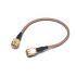 Koaxiální kabel RG174/U, A: SMA, vnější průměr: 2.7mm, B: SMA 2m Wurth Elektronik S koncovkou