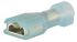 RS PRO Blue Insulated Female Spade Connector, Receptacle, 0.8 x 4.75mm Tab Size