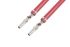 Molex Female Mini-Fit Jr. to Unterminated Crimped Wire, 300mm, 20AWG, Red