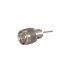 Huber+Suhner 11_N-50-2-2/133_NE Series, Plug Cable Mount N Connector, 50Ω, Solder Termination, Straight Body