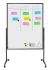 Legamaster Wheeled White Office Divider, 2260mm Height, 1200mm Width