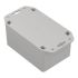 RS PRO Light Grey Polycarbonate Enclosure, IP65, Flanged, Light Grey Lid, 121.4 x 81.6 x 60.2mm