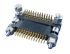 Amphenol Socapex MHDAS Series Straight PCB Header, 8 Contact(s), 1.27mm Pitch, 2 Row(s), Shrouded