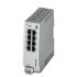 Phoenix Contact Ethernet Switch, 8 RJ45 port, 24V dc, 10/100/1000Mbit/s Transmission Speed, DIN Rail Mount