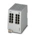 Phoenix Contact DIN Rail Mount Ethernet Switch, 16 RJ45 port, 24V dc, 10/100/1000Mbit/s Transmission Speed