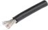 RS PRO Screened 4 Core Microphone Cable, 0.16 mm² CSA, 4.4mm od, 100m, Black
