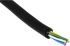 RS PRO Screened 6 Core Microphone Cable, 0.22 mm² CSA, 5.2mm od, 100m, Black