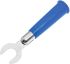 RS PRO Insulated Crimp Spade Connector Plastic, Blue