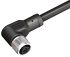 RS PRO Right Angle Female 4 way M12 to Unterminated Sensor Actuator Cable, 2m