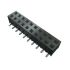 Samtec SMM Series Straight Surface Mount PCB Socket, 14-Contact, 2-Row, 2mm Pitch, Solder Termination