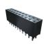 Samtec SQW Series Straight Surface Mount PCB Socket, 24-Contact, 2-Row, 2mm Pitch, Solder Termination