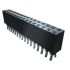 Samtec SSQ Series Straight Through Hole Mount PCB Socket, 2-Contact, 1-Row, 2.54mm Pitch, Through Hole Termination