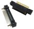 Amphenol Socapex HDAS Leiterplatten-Stiftleiste gewinkelt, 50-polig / 3-reihig, Raster 1.905mm, Ummantelt