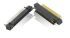 Amphenol Socapex HDAS Leiterplatten-Stiftleiste gewinkelt, 253-polig / 4-reihig, Raster 1.905mm, Ummantelt