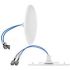Laird External Antennas CFD69383P1-30D43F Plate Multiband Antenna with 4.3- 10 Connector, 4G (LTE), WiFi