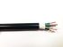 RS PRO 5 Core Power Cable, 1.5 mm², 100m, Black PVC Sheath, 24 A, 1 kV, 600 V