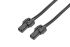 Kabel przewód-płytka, Mizu-P25, 125 V, 4 A, raster: 2.5mm, 600mm, PVC, Cyna, Czarny