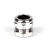 RS PRO Metallic Nickel Plated Brass Cable Gland, M32 Thread, 13mm Min, 20mm Max, IP68