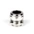 RS PRO Metallic Nickel Plated Brass Cable Gland, PG16 Thread, 10mm Min, 14mm Max, IP68