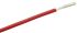 RS PRO Red 0.75 mm² Hook Up Wire, 149/0.08 mm, 25m, Silicone Rubber Insulation