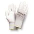 Polywhite White Polyurethane Coated Polyamide Work Gloves, Size 9, Large