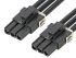 Molex 3 Way Female Mega-Fit to 3 Way Female Mega-Fit Wire to Board Cable, 300mm