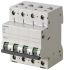 Wyłącznik nadprądowy MCB, Typ B, 3P+N, 6A, 400V, 72V, na szynę DIN, Siemens 5SL4406, 5SL4